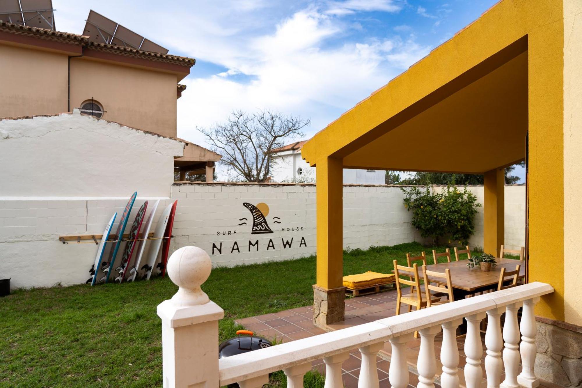チクラナ・デ・ラ・フロンテーラ Namawa Surfhouseホステル エクステリア 写真